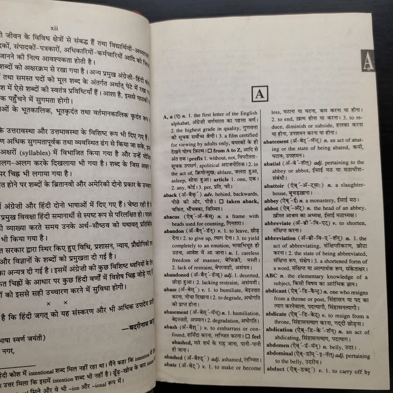 Prabhat Vidyarthi English - Hindi Dictionary รูปที่ 7