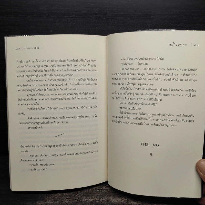 น้ำหนักสุดท้ายของสกอตต์ แครีย์ ELEVATION - สตีเวน คิง (Stephen King) รูปที่ 8