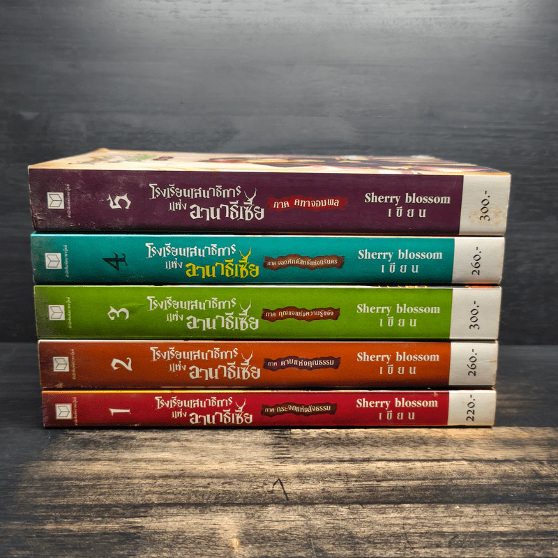 Box Set โรงเรียนเสนาธิการแห่งอานาธีเซีย 5 เล่มจบ - Sherry blssom รูปที่ 6