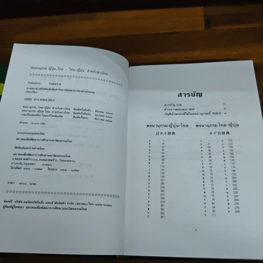 พจนานุกรมญี่ปุ่น-ไทย ไทย-ญี่ปุ่น สำหรับชาวไทย พ.ศ.2539 รูปที่ 6