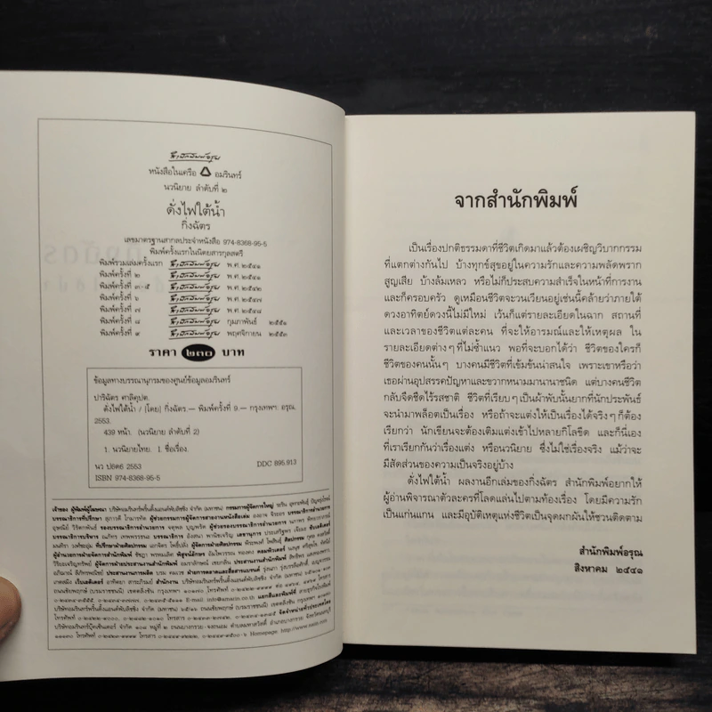 ดั่งไฟใต้น้ำ - กิ่งฉัตร รูปที่ 6