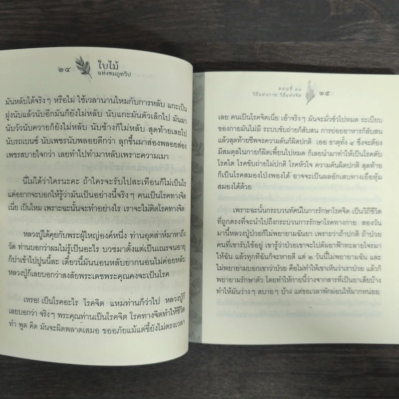 ใบไม้แห่งชมภูทวีป ตอนที่ 11 วิถีแห่งกาย วิถีแห่งจิต - หลวงปู่พุทธะอิสระ รูปที่ 8