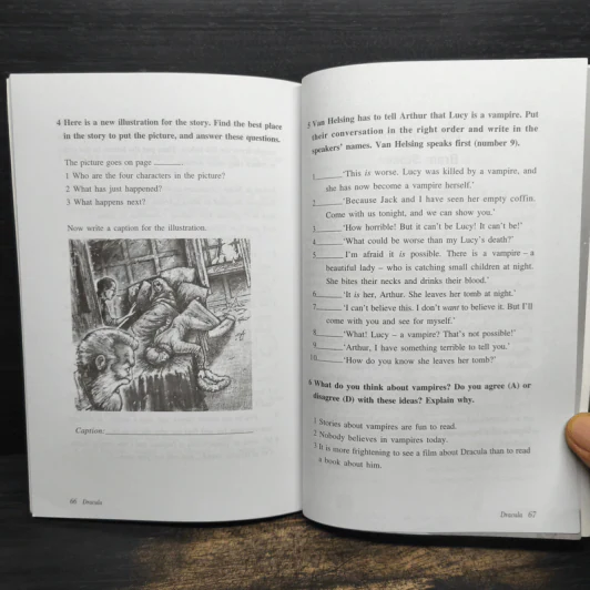 แดร็กคูลา ผีดูดเลือดแห่งรัตติกาล Dracula - Oxford Bookworms Stage 2 รูปที่ 9