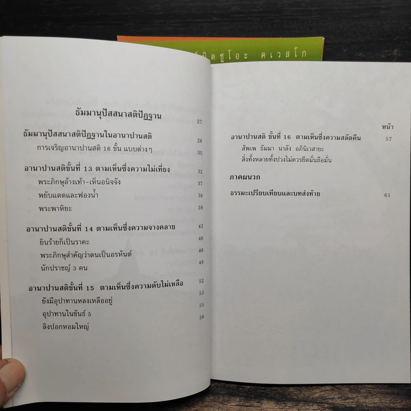 อานาปานสติ : วิถีแห่งความสุข 1-3 - พระอาจารย์มิตซูโอะ คเวสโก รูปที่ 11