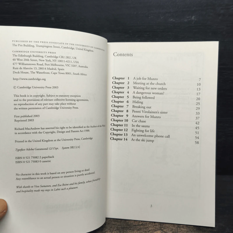 The Lahti File - Cambridge Level 3 รูปที่ 6