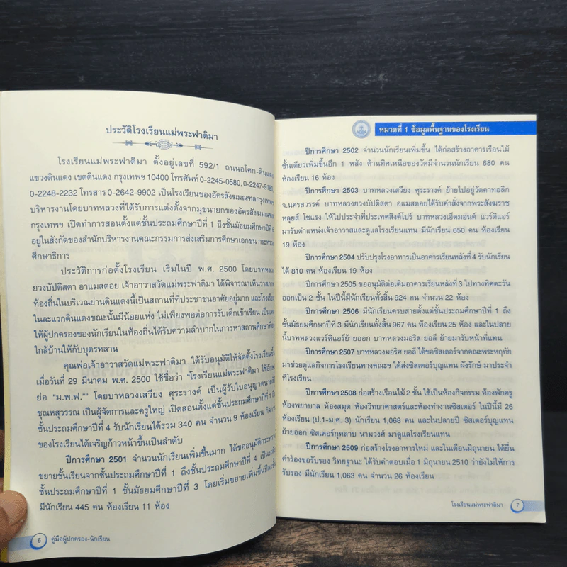 คู่มือนักเรียนผู้ปกครอง โรงเรียนแม่พระฟาติมา รูปที่ 7
