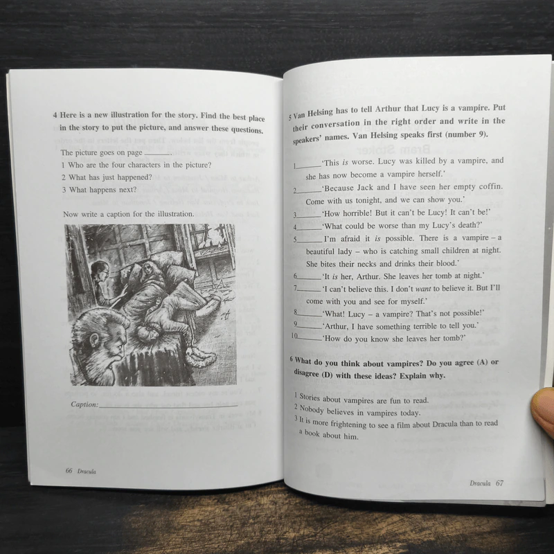 แดร็กคูลา ผีดูดเลือดแห่งรัตติกาล Dracula - Oxford Bookworms Stage 2 รูปที่ 9