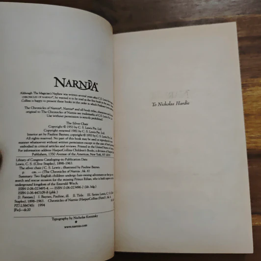 The Silver Chair (The Chronicles of Narnia) - C.S. Lewis รูปที่ 6