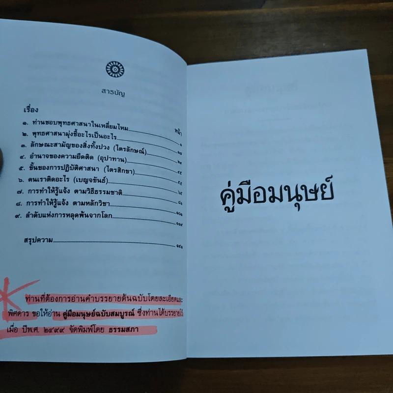 คู่มือมนุษย์ - ท่านพุทธทาสภิกขุ รูปที่ 6