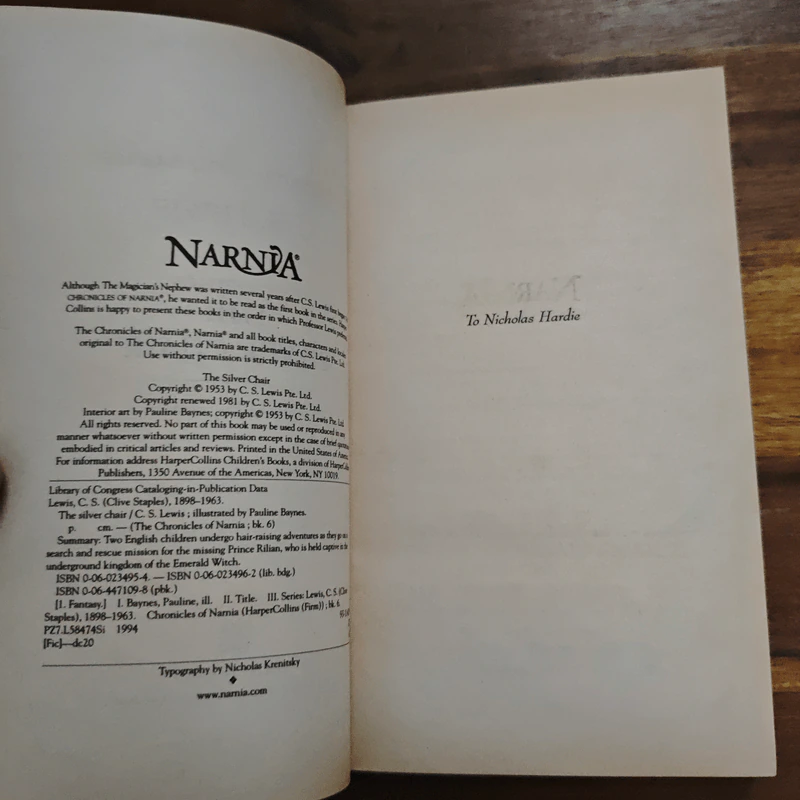 The Silver Chair (The Chronicles of Narnia) - C.S. Lewis รูปที่ 6