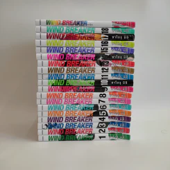 WIND BREAKER วินด์เบรกเกอร์ เล่ม 1-18 + บันทึกลับ ออฟฟิเชียลคาแร็กเตอร์บุ๊ก - ซาโตรุ นิอิ รูปที่ 2