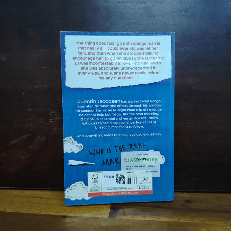 Paper Towns - John Green รูปที่ 2