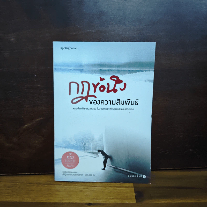 กฎข้อนึง ของความสัมพันธ์ - คิดมาก รูปที่ 1
