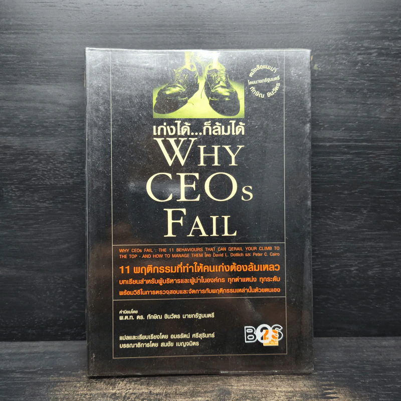 เก่งได้...ก็ล้มได้ Why CEOs Fail - David L.Dotlich, Peter C.Cairo รูปที่ 1