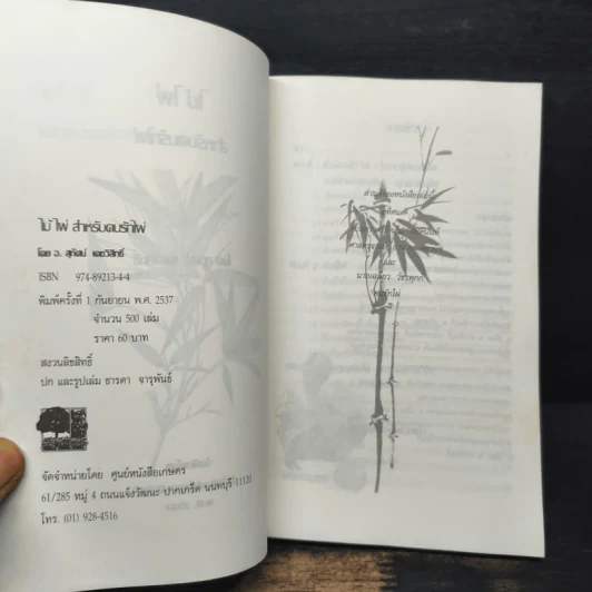 ไม้ไผ่ สำหรับคนรักไผ่ - สุทัศน์ เดชวิสิทธิ์ รูปที่ 6