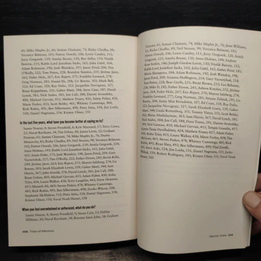 Tribe of Mentors - Timothy Ferriss รูปที่ 10