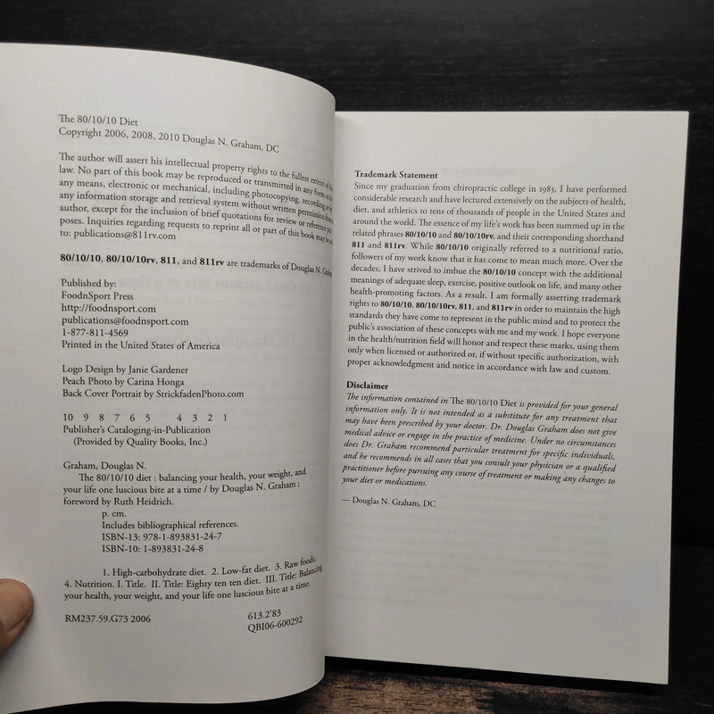 The 80/10/10 Diet - Douglas N. Graham รูปที่ 6