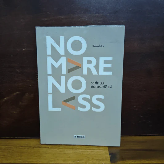 No More No Less - วงศ์ทนง ชัยณรงค์สิงห์ รูปที่ 1