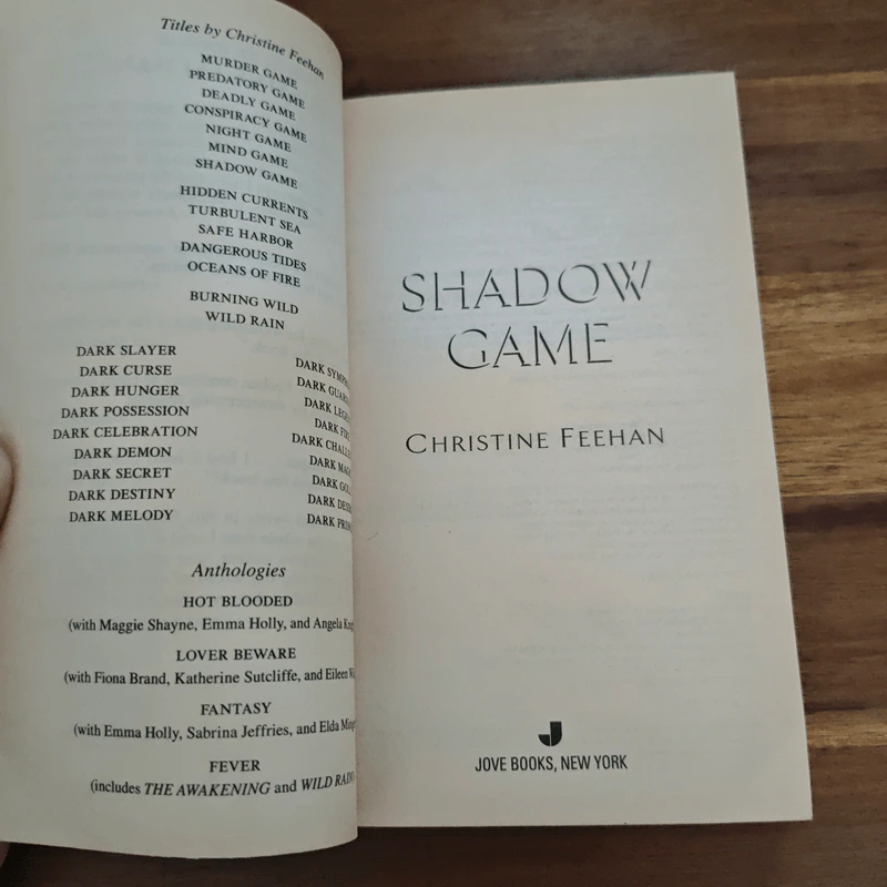 Shadow Game - Christine Feehan รูปที่ 6