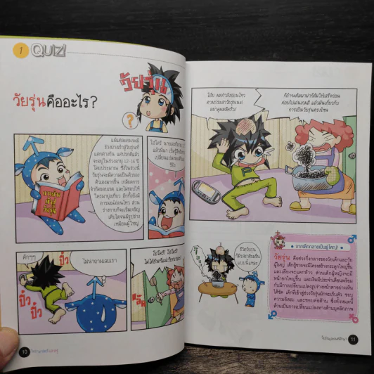 วิทยาศาสตร์ฉลาดรู้ เล่ม 19 เรื่อง วัยรุ่นและเพศศึกษา รูปที่ 9