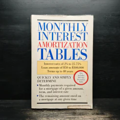 Monthly Interest Amortization Tables รูปที่ 1
