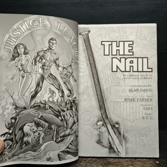 Justice League of America : The Nail เมื่อโลกไม่มีซุปเปอร์แมน - Alan Davis, Mark Farmer รูปที่ 7