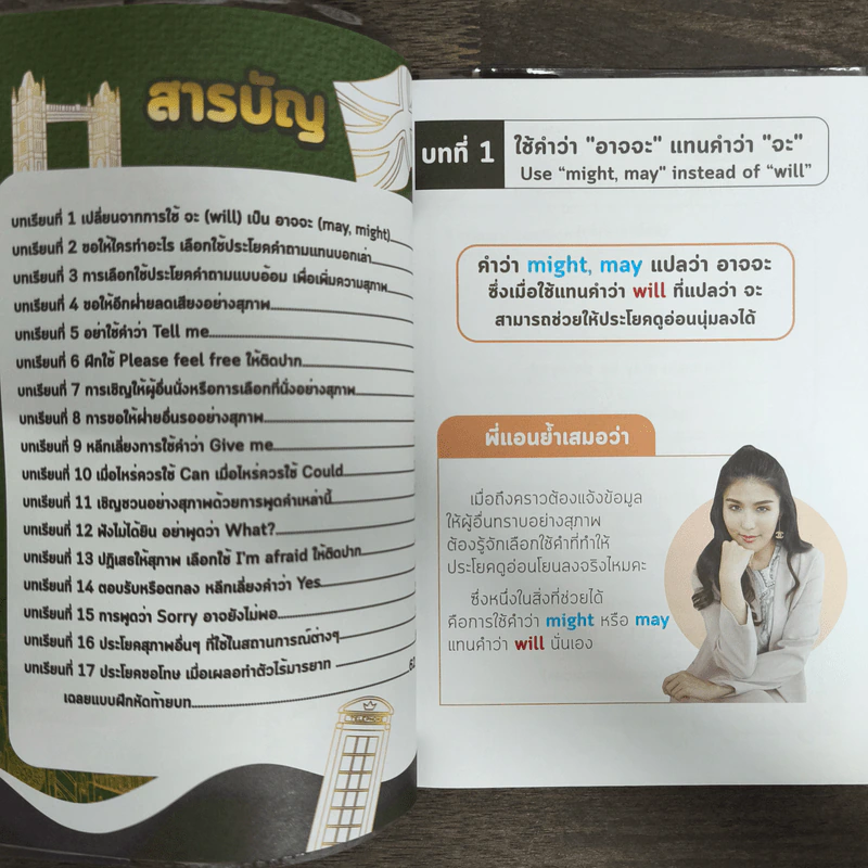 MINI POLITE ENGLISH BY ครูพี่แอน VOL.1 - วรินธร เอื้อวศินธร (ครูพี่แอน) รูปที่ 7