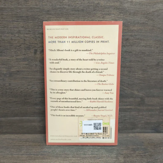 Tuesdays with Morrie - Mitch Albom รูปที่ 5