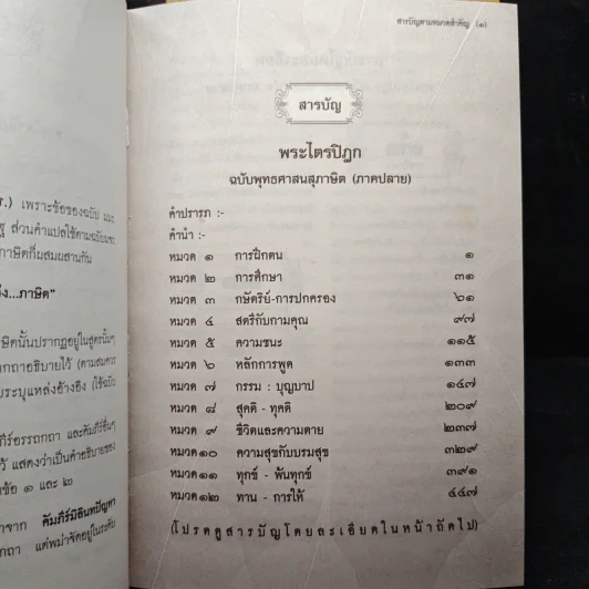 พระไตรปิฎก ฉบับพุทธศาสนสุภาษิต ภาคต้น+ภาคกลาง+ภาคปลาย รูปที่ 11