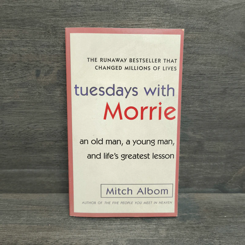 Tuesdays with Morrie - Mitch Albom รูปที่ 1