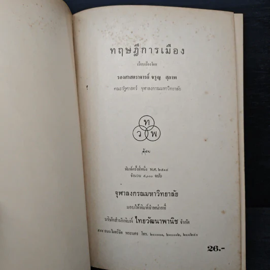 ทฤษฎีการเมือง - จรูญ สุภาพ รูปที่ 6
