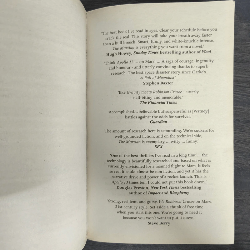 The Martian - Andy Weir รูปที่ 6