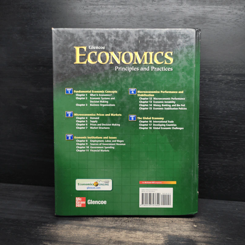 Glencoe Economics Principles and Practices รูปที่ 2