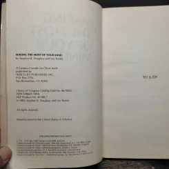 Making The Most of Your Mind - Stephen B. Douglass, Lee Roddy รูปที่ 6