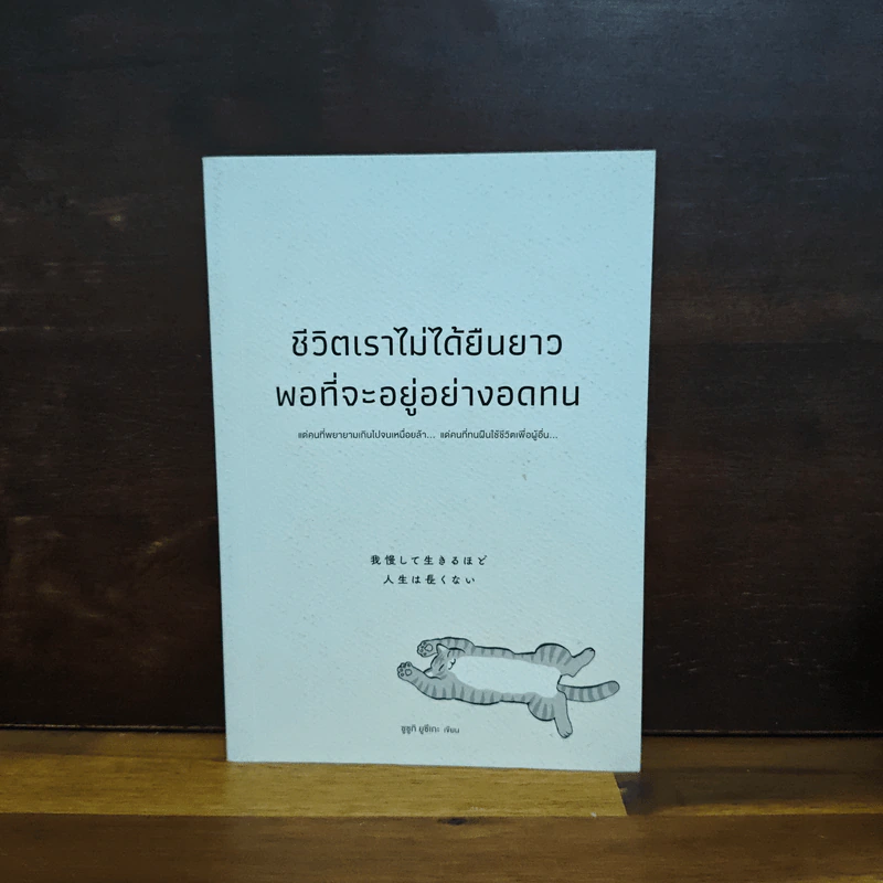 ชีวิตเราไม่ได้ยืนยาวพอที่จะอยู่อย่างอดทน - ซูซูกิ ยูซึเกะ รูปที่ 1