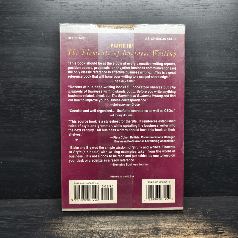 The Elements of Business Writing - Bary Blake & Robert W. Bly รูปที่ 2