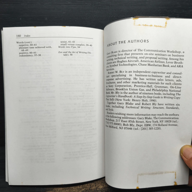 The Elements of Business Writing - Bary Blake & Robert W. Bly รูปที่ 11