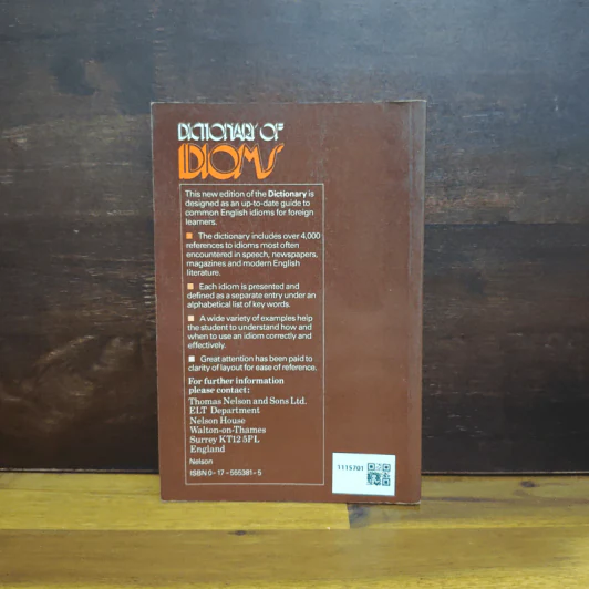 Dictionary of Idioms (New edition) - W.S. Fowler รูปที่ 2