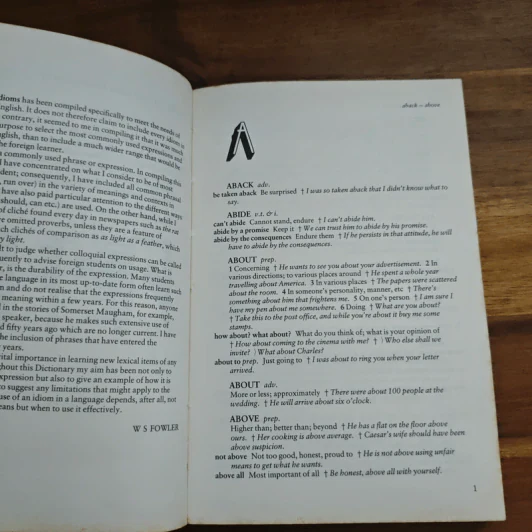 Dictionary of Idioms (New edition) - W.S. Fowler รูปที่ 7