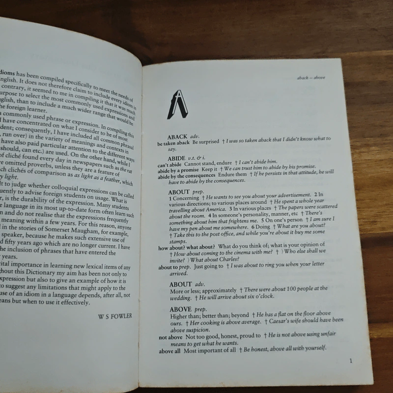Dictionary of Idioms (New edition) - W.S. Fowler รูปที่ 7