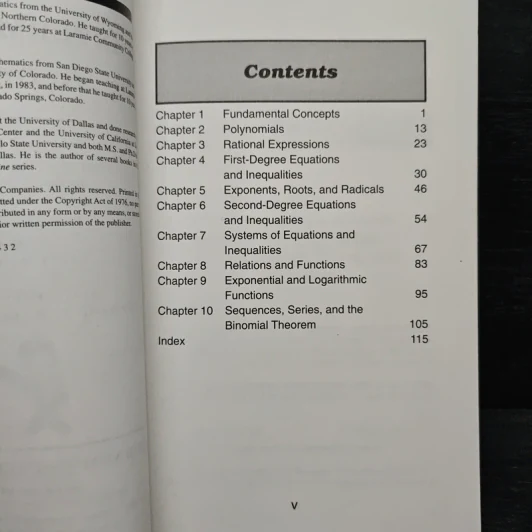 Intermediate Algebra - Ray Steege, Kerry Bailey รูปที่ 6