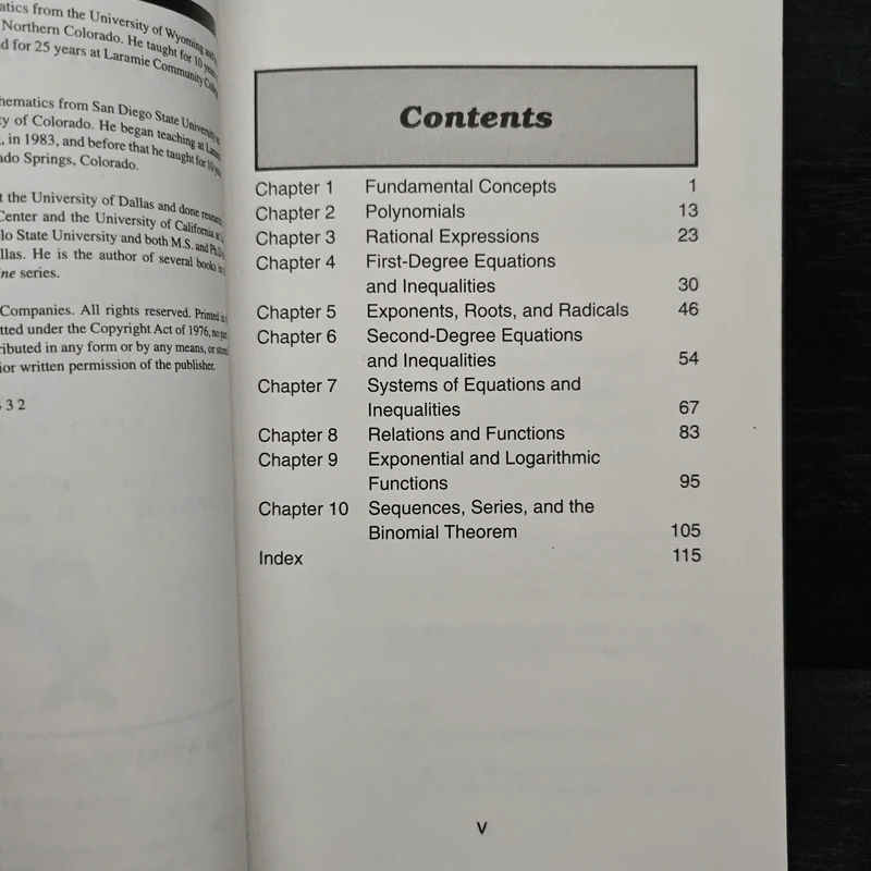 Intermediate Algebra - Ray Steege, Kerry Bailey รูปที่ 6