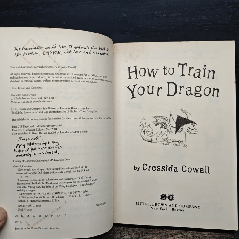 How To Train Your Dragon - Cressida Cowell รูปที่ 7