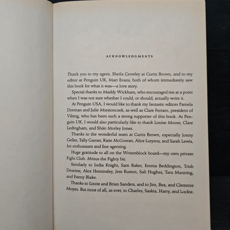 Me Before You - Jojo Moyes รูปที่ 7