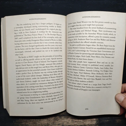 The Rosie Project - Graeme Simsion รูปที่ 9
