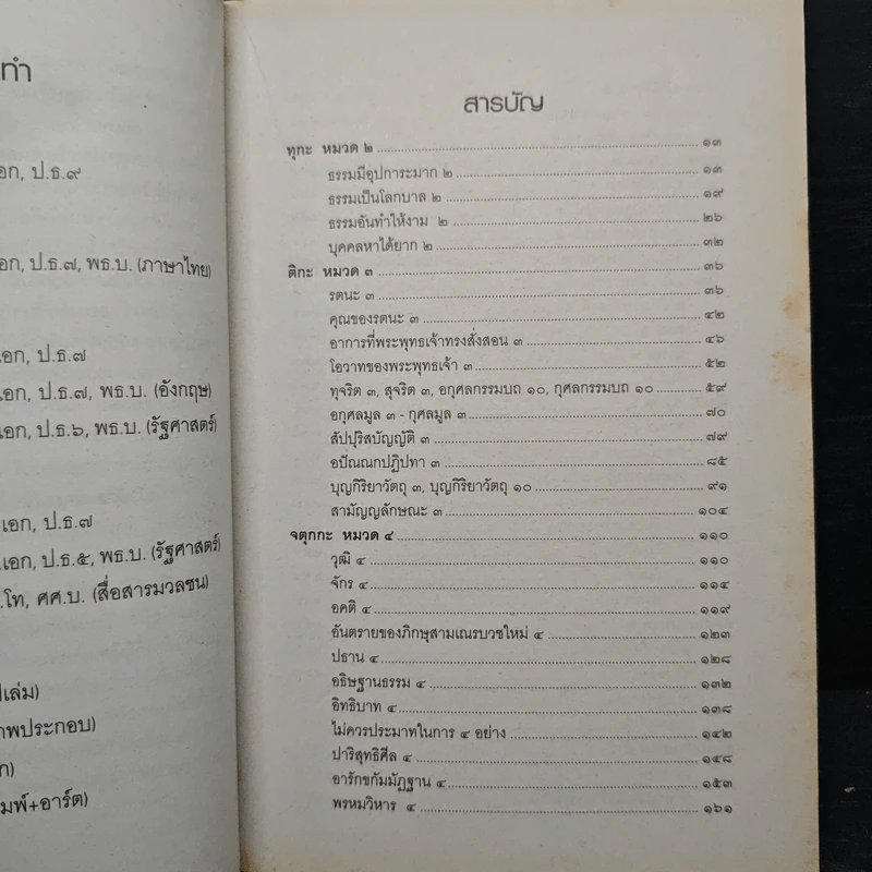 วิชาธรรมวิภาค หนังสือเรียนนักธรรม ชั้นตรี รูปที่ 7