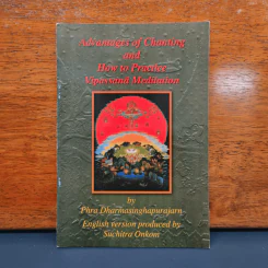 Advantages of Chanting and How to Practice Vipassana Meditation - Phra Dharmasinghapurajarn