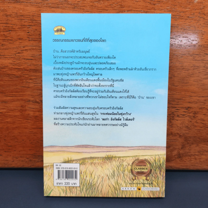 กระท่อมน้อยในทุ่งกว้าง Little House On The Prairie - Laura Ingalls Wilder (ลอร่า อิงกัลล์ส ไวล์เดอร์), ชลลดา ไพบูลย์สิน รูปที่ 5