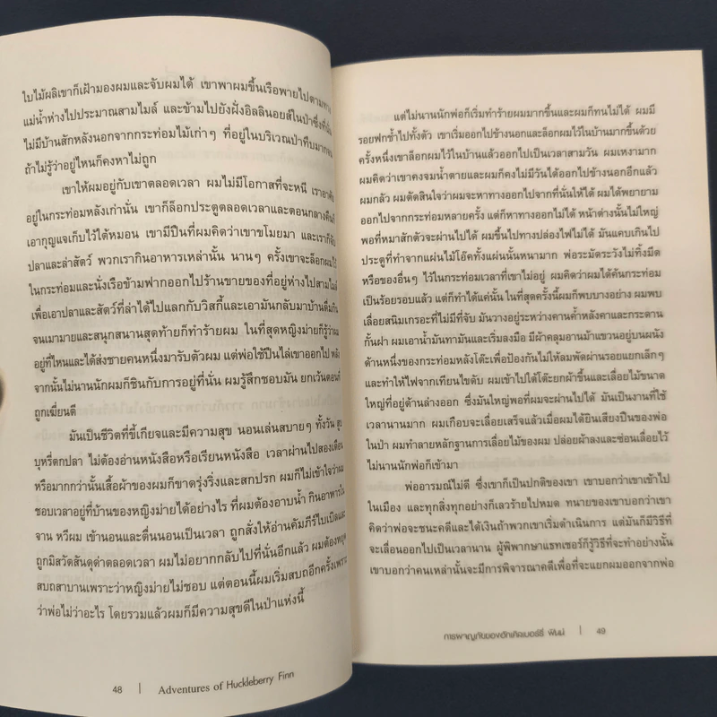 การผจญภัยของ ฮักเคิลเบอร์รี่ ฟินน์ - มาร์ก ทเวน รูปที่ 8