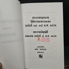ประมวลกฎหมาย วิธีพิจารณาความแพ่ง ฉบับที่ 17,18 พระราชบัญญัติล้มละลาย - พิชัย นิลทองคำ รูปที่ 6